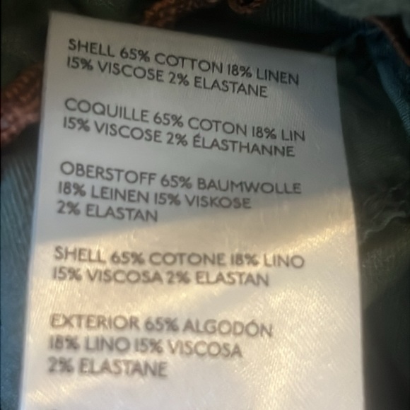 Anthropologie The Wanderer Side Striped Green Cargo Pants Women's Size 29 - Picture 13 of 13